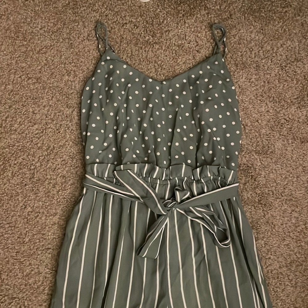 Sage Green Jumpsuit